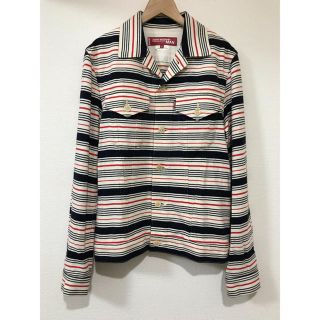 ジュンヤワタナベ(JUNYA WATANABE)のJUNYA WATANABE MAN ×Levi`s BORDER JACKET(Gジャン/デニムジャケット)