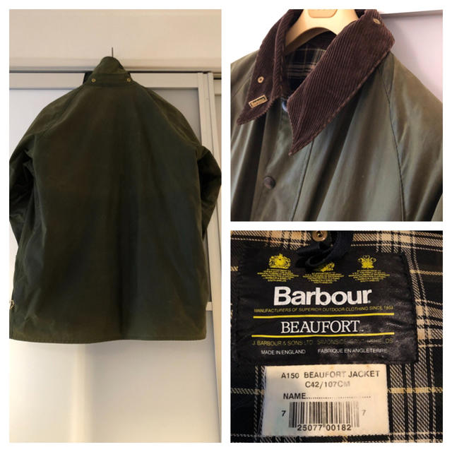 Barbour - バブアー ビューフォート 42 3ワラント セージ Barbour - バブアー ビューフォート 42 3ワラント セージ