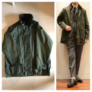 バーブァー(Barbour)のバブアー ビューフォート 42 3ワラント セージ ビデイル ボーダー(ブルゾン)