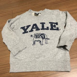 グローバルワーク(GLOBAL WORK)のGLOBAL WORK グローバルワーク トレーナー YALE キッズSサイズ(その他)