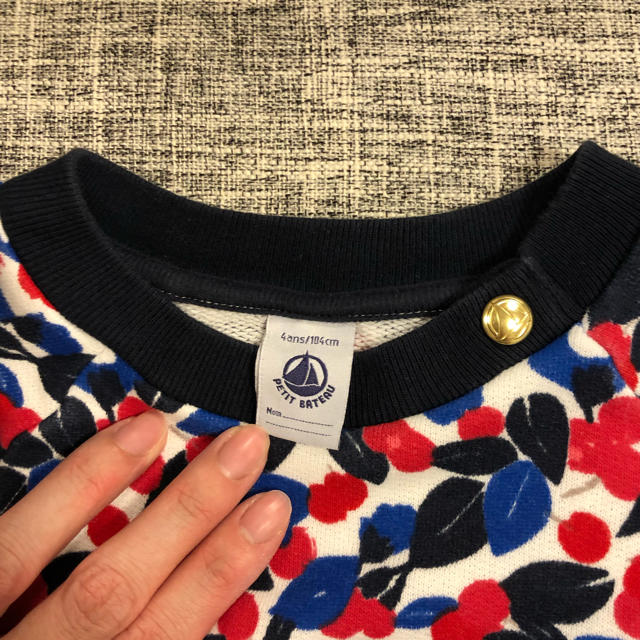 PETIT BATEAU(プチバトー)のプチバトー　スカート　トレーナー　4ans  キッズ/ベビー/マタニティのキッズ服女の子用(90cm~)(スカート)の商品写真