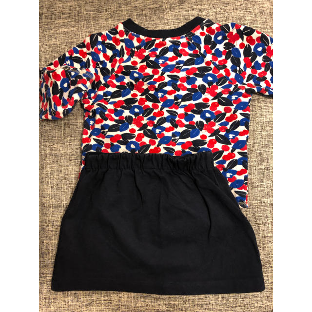 PETIT BATEAU(プチバトー)のプチバトー　スカート　トレーナー　4ans  キッズ/ベビー/マタニティのキッズ服女の子用(90cm~)(スカート)の商品写真