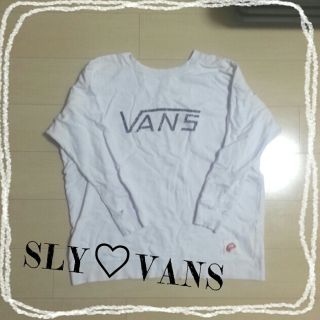 スライ(SLY)のSLY×VANS スウェットワンピ(トレーナー/スウェット)