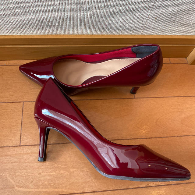 RANDA(ランダ)のランダ♡赤パンプス レディースの靴/シューズ(ハイヒール/パンプス)の商品写真