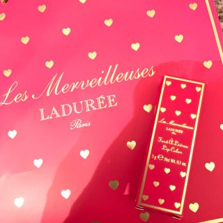 レメルヴェイユーズラデュレ(Les Merveilleuses LADUREE)の【新品未使用】メルヴェイユーズラデュレ　リップカラー103(口紅)