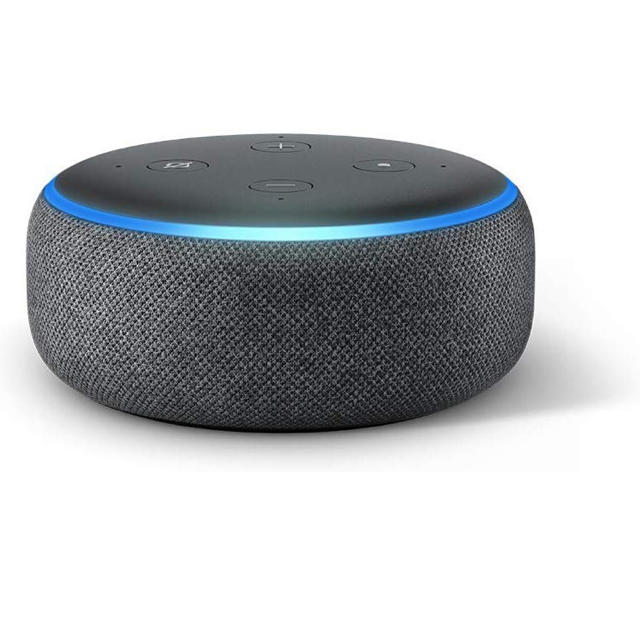 ECHO(エコー)の Echo Dot 第3世代 スマートスピーカー Alexa チャコール スマホ/家電/カメラのスマホ/家電/カメラ その他(その他)の商品写真