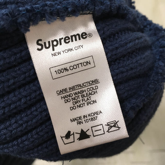 Supreme(シュプリーム)のsupreme  overdyed ribbed beanie 2017ss メンズの帽子(ニット帽/ビーニー)の商品写真