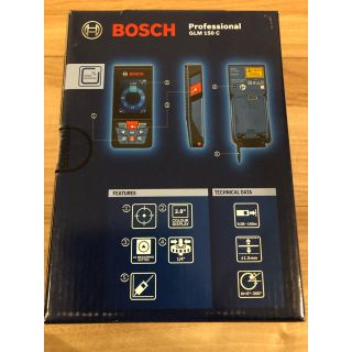 ボッシュ(BOSCH)の値下げ【新品未開封】BOSCH ボッシュ レーザー距離計 GLM150C(工具/メンテナンス)