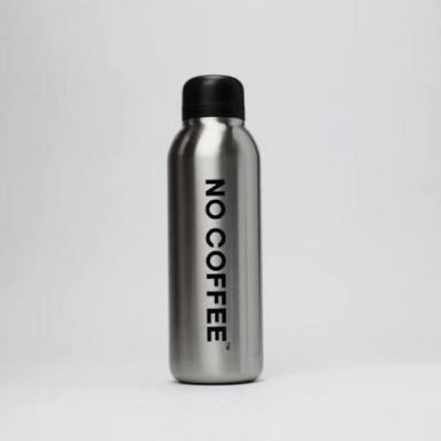 NO COFFEE ステンレスボトル (限定カラー：シルバー)﻿﻿