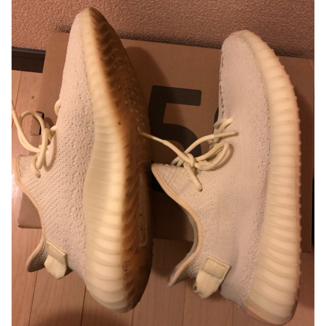 adidas(アディダス)のadidas yeezy boost 350 butter 27.5cmイージー メンズの靴/シューズ(スニーカー)の商品写真