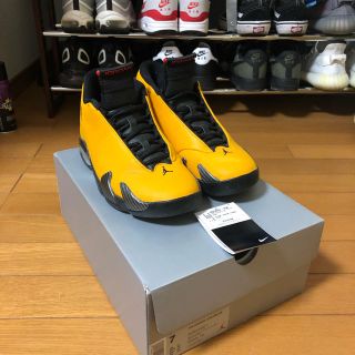 ナイキ(NIKE)のNIKE AIR JORDAN14 SE “Yellow Ferrari”(スニーカー)