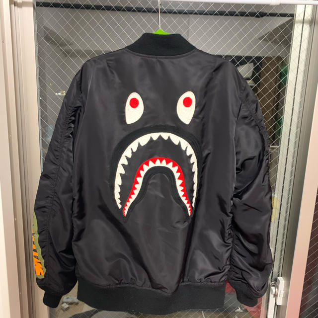 A BATHING APE MA1 値下げしました - ミリタリージャケット