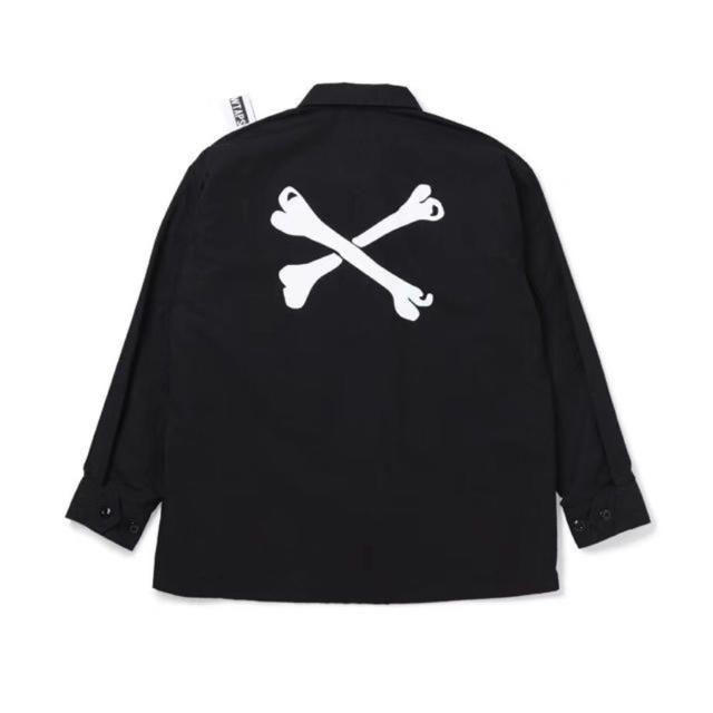 L WTAPS NEIGHBORHOOD JUNGLE SHIRT BLACK