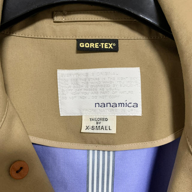 nanamica(ナナミカ)のMaya様専用　nanamica gore tex ステンカラーコート メンズのジャケット/アウター(ステンカラーコート)の商品写真
