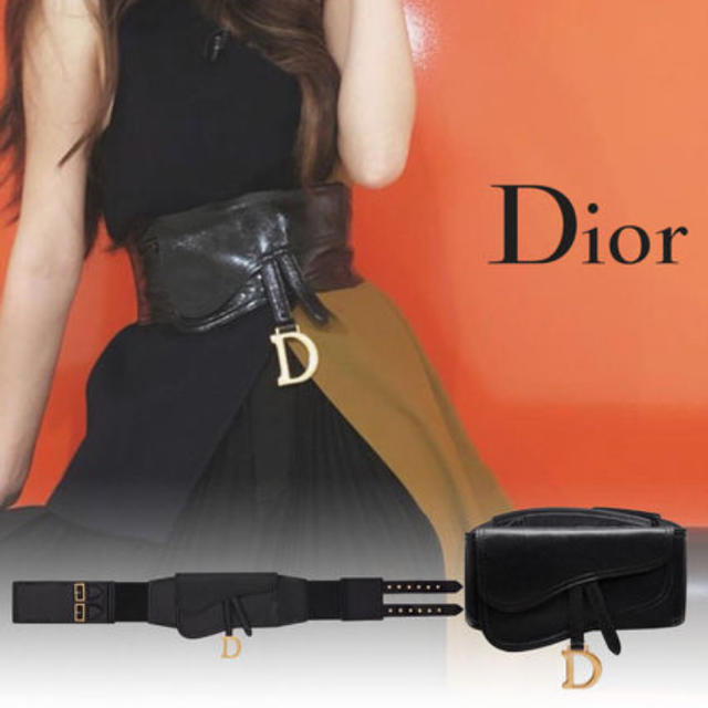Christian Dior(クリスチャンディオール)のDior サドル ラムスキン ベルト レディースのファッション小物(ベルト)の商品写真