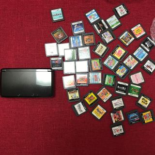 ニンテンドー3DS(ニンテンドー3DS)のニンテンドー3ds 3ds ds ブラック　コスモブラック(携帯用ゲーム機本体)