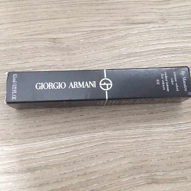Giorgio Armani(ジョルジオアルマーニ)のGIORGIO ARMANI リップ　マエストロ　402 コスメ/美容のベースメイク/化粧品(リップグロス)の商品写真