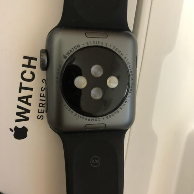 Apple Watch series3 GPS 38mmの通販 by Ⓜ︎｜アップルウォッチならラクマ Watch - おまけ付き★Apple 格安人気