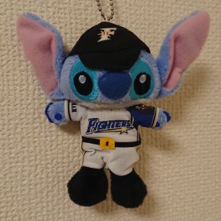 ホッカイドウニホンハムファイターズ(北海道日本ハムファイターズ)の値下げ！！野球⚾日本ハムファイターズ スティッチ(キャラクターグッズ)