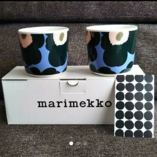 マリメッコ(marimekko)の廃番新品 ウニッコ　マリメッコ ラテマグ マグカップ コーヒー カップ　ウニッコ(グラス/カップ)