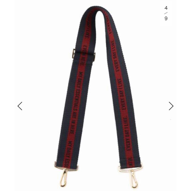 DEUXIEME CLASSE(ドゥーズィエムクラス)のEVERYDAY I LIKE BAG STRAP レディースのファッション小物(その他)の商品写真