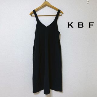 ケービーエフ(KBF)のKBF Aラインジョーゼットワンピース　試着のみ(ロングワンピース/マキシワンピース)