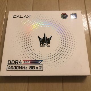 GALAX HOF DDR4 4000MHz 8GB×2 ①(PCパーツ)