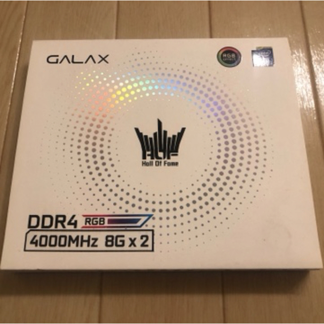 GALAX HOF DDR4 4000MHz 8GB×2 ②