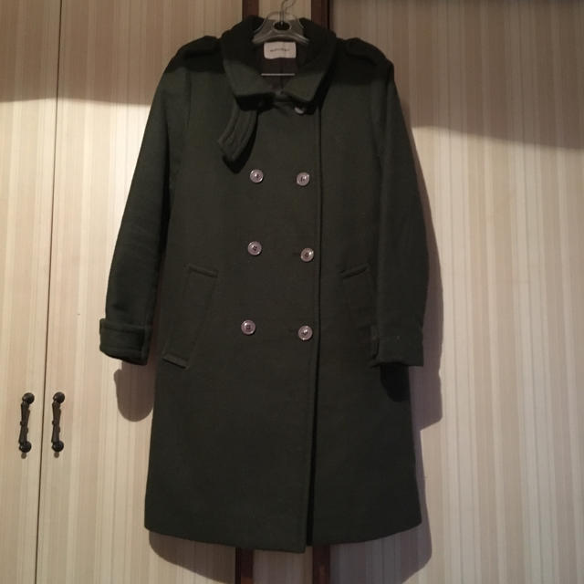 moussy(マウジー)のmoussy スタンドカラーコート レディースのジャケット/アウター(ロングコート)の商品写真