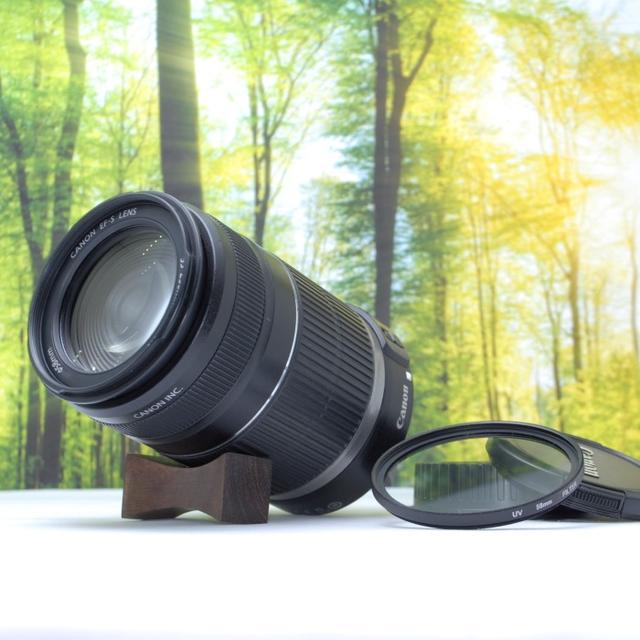 キャノン手ぶれ補正つき望遠レンズ☆EF-S 55-250mm IS☆571-1