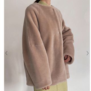 CASA FLINE カーサフライン ウールファーコートの通販 by shop|ラクマ