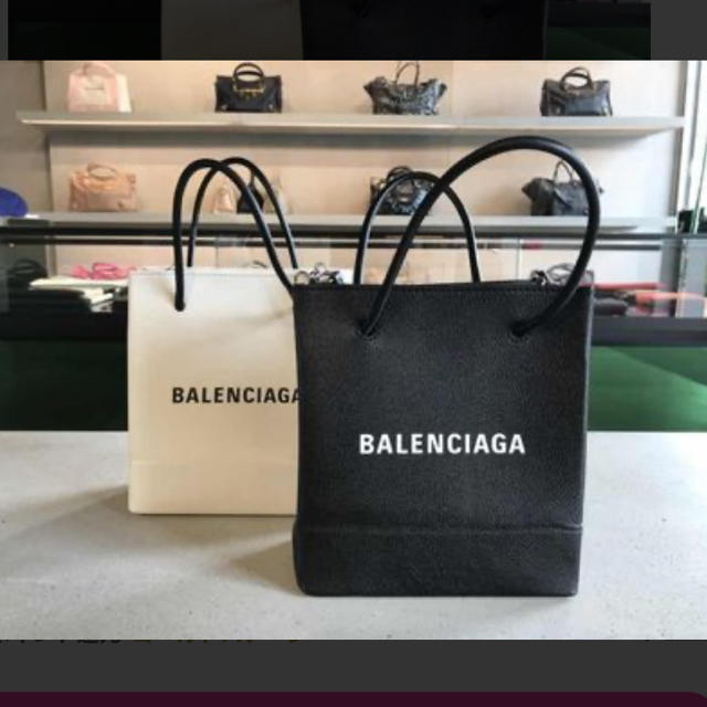 BALENCIAGA BAG(バレンシアガバッグ)のランチ様専用☆BALENCIAGA☆ショッピングトート美品  正規品 レディースのバッグ(ショルダーバッグ)の商品写真