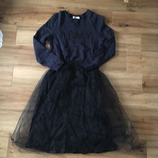 MUVEIL WORK - 試着のみ MUVEIL WORK チュールARMYワンピースの通販 by
