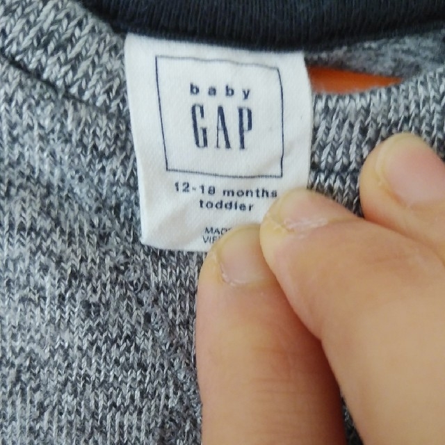 babyGAP(ベビーギャップ)のGAP　ワンピース　80 キッズ/ベビー/マタニティのベビー服(~85cm)(ワンピース)の商品写真