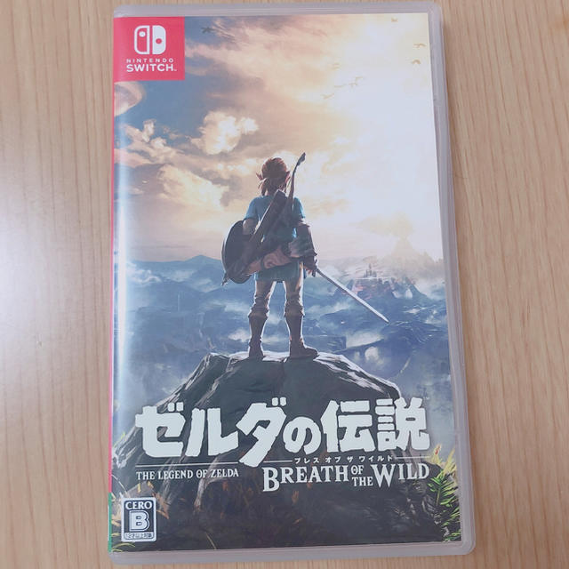 Nintendo Switch(ニンテンドースイッチ)のゼルダの伝説 ブレスオブザワイルド エンタメ/ホビーのゲームソフト/ゲーム機本体(家庭用ゲームソフト)の商品写真