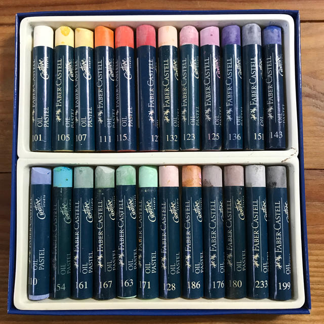 FABER-CASTELL(ファーバーカステル)のオイルパステル 24色 FABER-CASTELL エンタメ/ホビーのアート用品(クレヨン/パステル)の商品写真