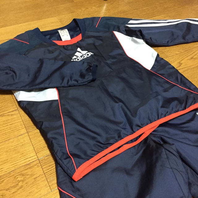 adidas(アディダス)のadidasピステ上下セット 130 キッズ/ベビー/マタニティのキッズ服男の子用(90cm~)(その他)の商品写真