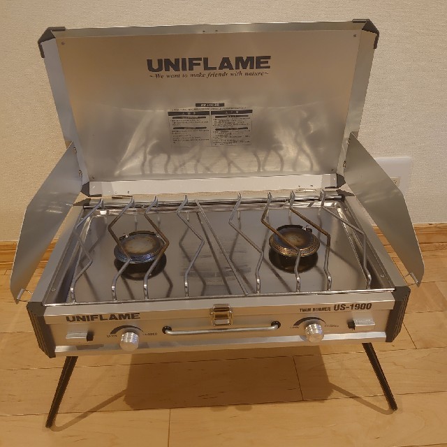 UNIFLAME - ユニフレーム ツーバーナー US1900の通販 by t's shop｜ユニフレームならラクマ
