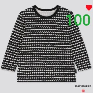 ユニクロ(UNIQLO)のmekko様専用○UNIQLOユニクロ×マリメッコ○クルーネックT100(Tシャツ/カットソー)