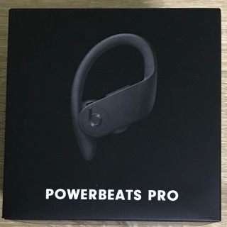 ビーツバイドクタードレ(Beats by Dr Dre)のPOWER BEATS PRO ブラック(ヘッドフォン/イヤフォン)