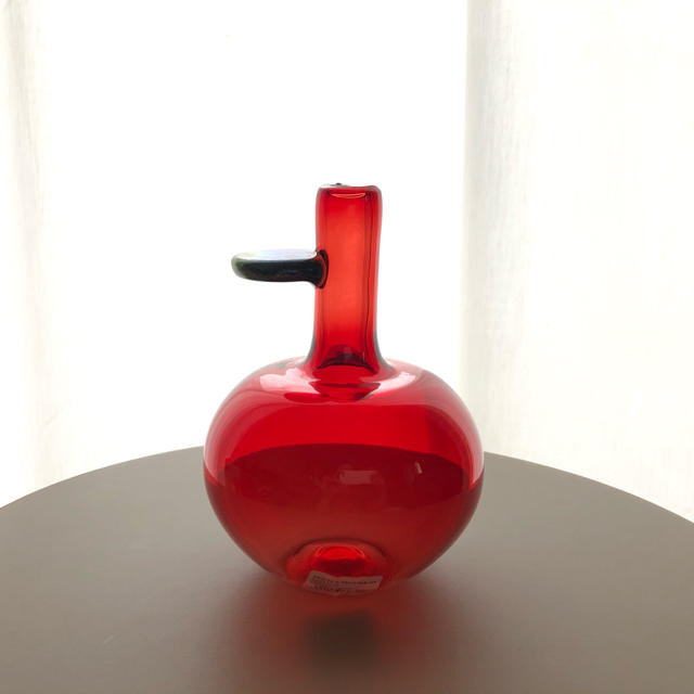 Apple bottle クランベリー Oiva Toikka アートピース