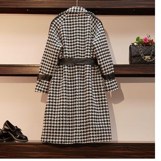 ZARA - 千鳥格子柄 コート Mサイズの通販 by Rin's shop|ザラなら