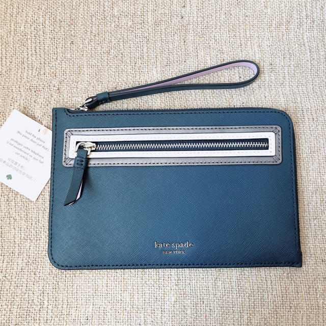 新品】kate spade リストレットポーチ-