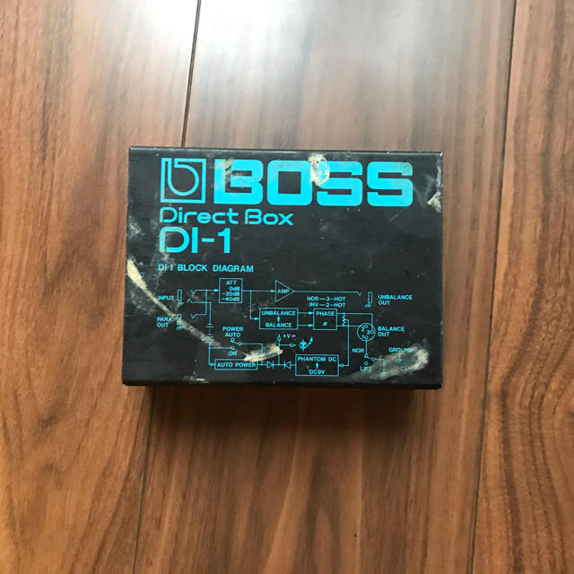 BOSS(ボス)のBOSS DI-1 ダイレクトボックス 楽器のレコーディング/PA機器(その他)の商品写真