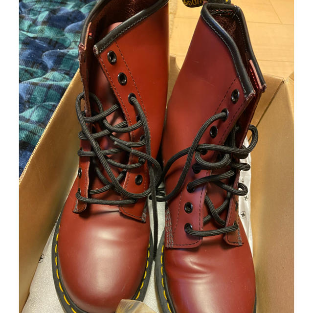 Dr.Martens(ドクターマーチン)のドクターマーチン　ブーツ　チェリーレッド　赤 レディースの靴/シューズ(ブーツ)の商品写真
