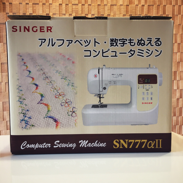 ※sweetapricot27様専用※【🧵SINGER】ミシン SN777αⅡ スマホ/家電/カメラの生活家電(その他)の商品写真