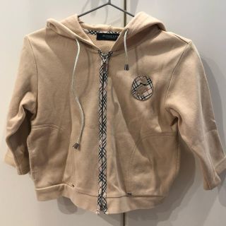 バーバリー(BURBERRY)のバーバリー　80cm パーカー(カーディガン/ボレロ)