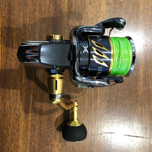 SHIMANO 13 ステラSW 4000XG ハンドルカスタム