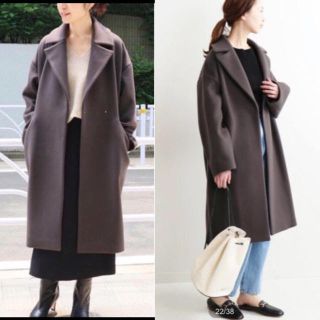 イエナ(IENA)のIENA  2018AW MANTECO オーバーチェスターコート(チェスターコート)