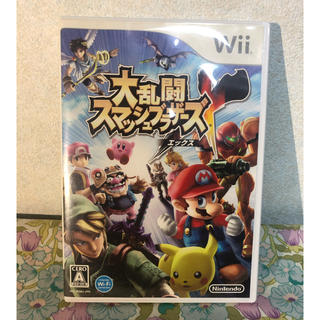 ニンテンドウ(任天堂)の大乱闘スマッシュブラザーズX Wii(家庭用ゲームソフト)